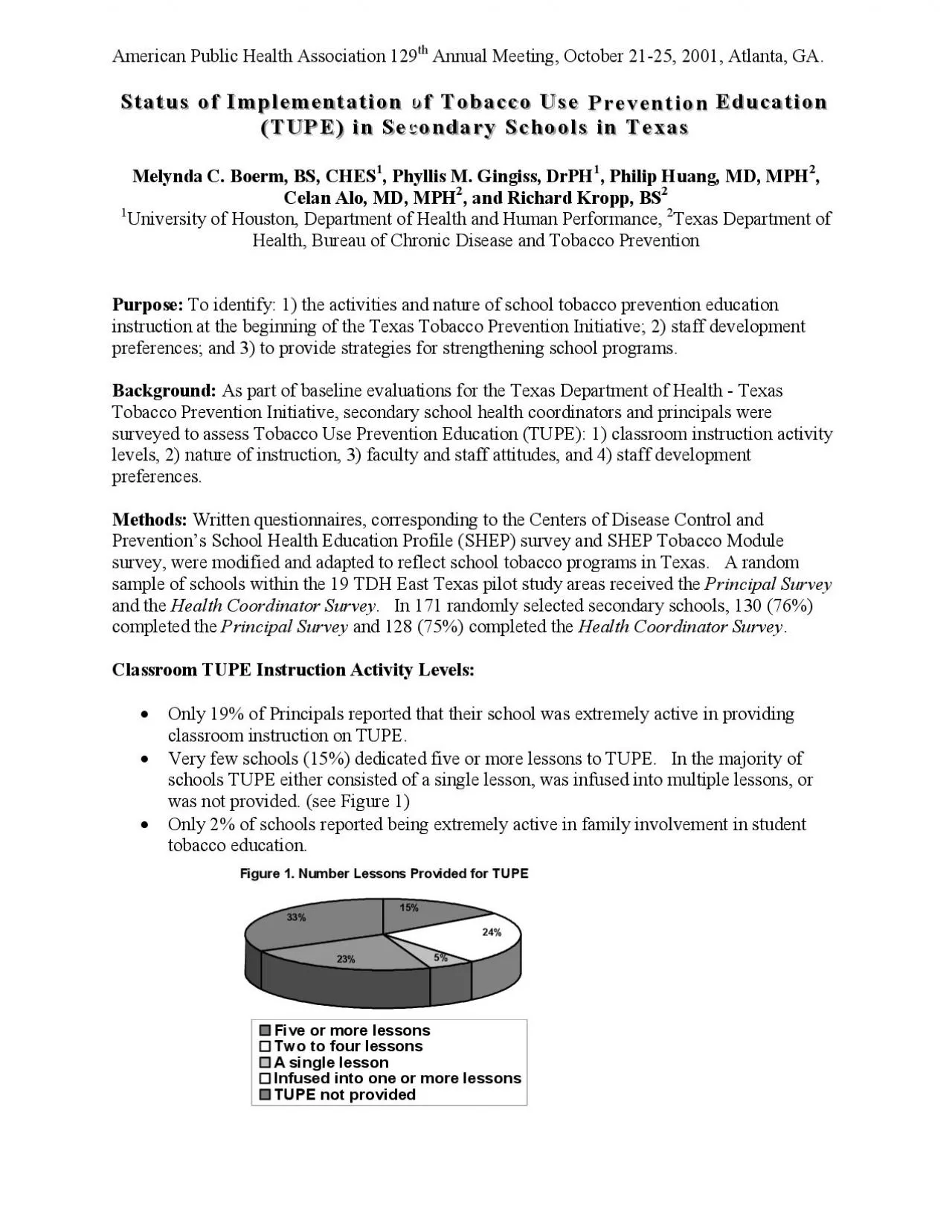 PDF-American Public Health Association 129th Annual Meeting October 2125