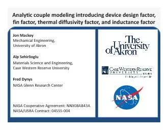 Analytic couple modeling introducingdevice design factor fin factor