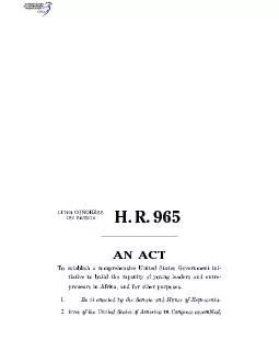 2 HR 965 EHSECTION 1 SHORT TITLE 1This Act may be cited as the Yo