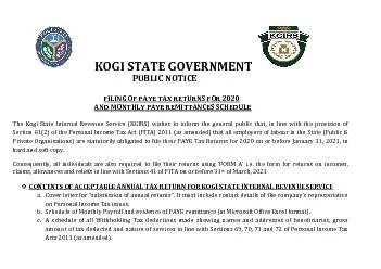 KOGI STATE GOVERNMENT