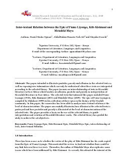 frican Research Journal of Education and S