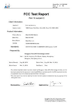 Report No EF1607009 Page  1  of   48