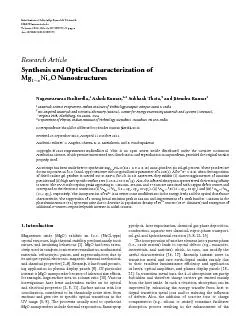 InternationalScholarlyResearchNetworkISRNNanomaterialsVolume2012Artic