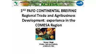 PAFO CONTINENTAL BREIFING