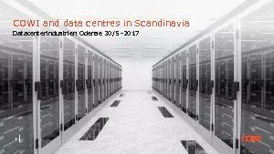 COWI and data centres in Scandinavia