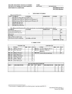 piano SUGGESTED SEQUENCE OF COURSES  FIRST YEAR UStudies IN 140 Univ