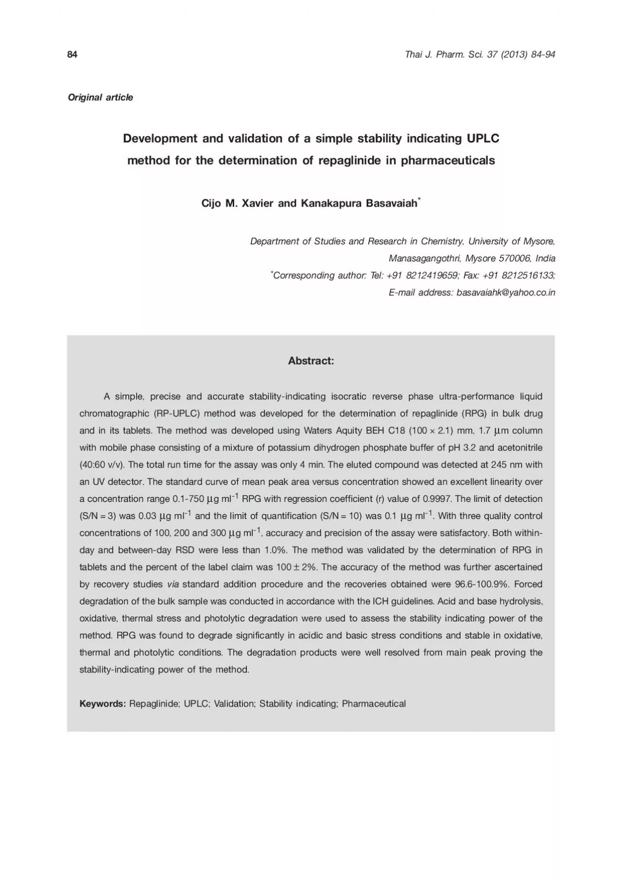 PDF-Department of Studies and Research in Chemistry University of Mysore