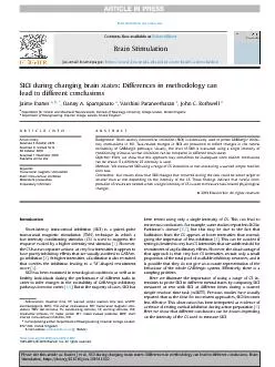 SICIduringchangingbrainstatesDifferencesinmethodologycanleadtodiffere