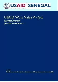 pril This publication was produced for the United States Agency for In