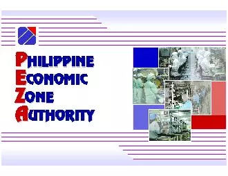 PDF-PPHILIPPINEHILIPPINEEECONOMICCONOMICZZONEONEAAUTHORITYUTHORITY