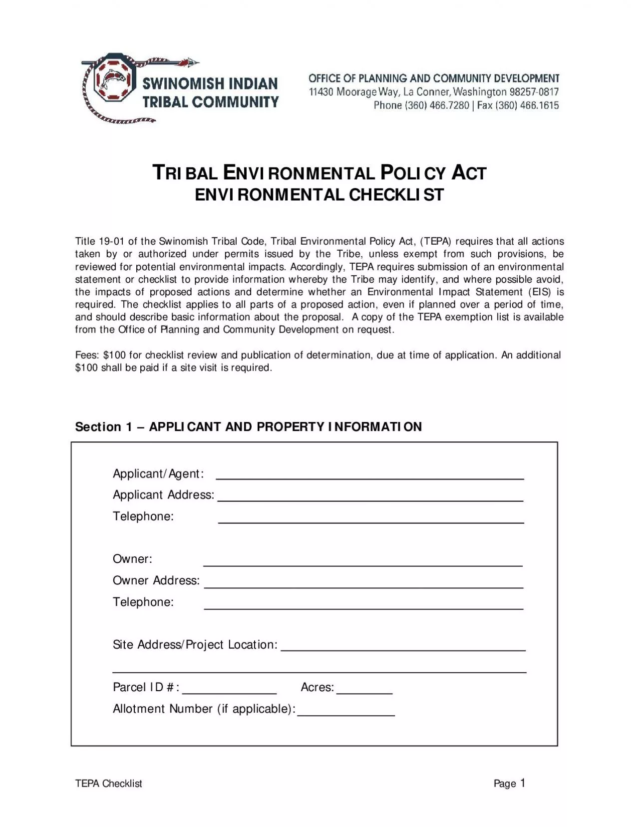 PDF-TEPA Checklist Page Section 2 PROPOSAL DESCRIPTION Title of proposa