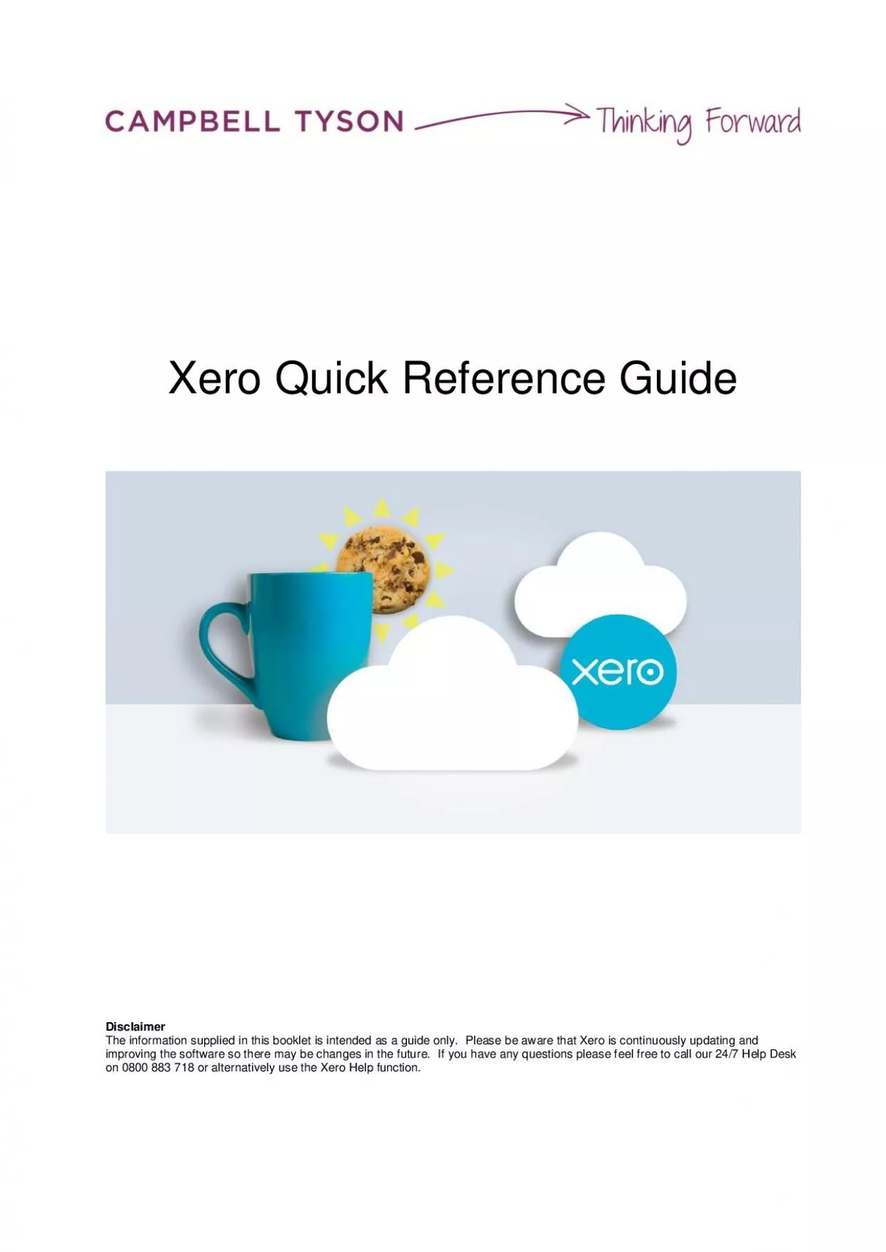 PDF-Xero Quick Reference Guide