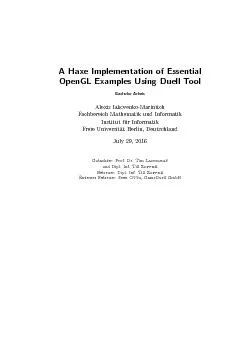 AHaxeImplementationofEssentialOpenGLExamplesUsingDuellToolBachelorArbe