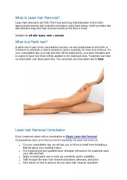 Laser Hair Removal