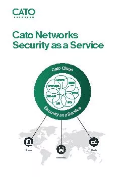 Cato Networks Security as a Service