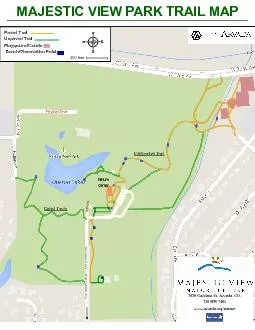 MAJESTIC VIEW PARK TRAIL MAP