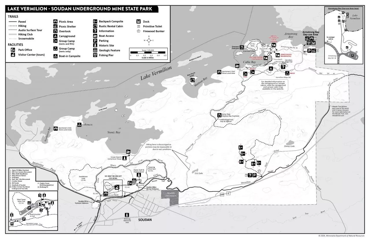 PDF-149 Respect trail closures149 Gates to the Soudan Underground M