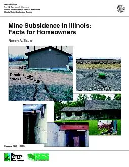 Mine Subsidence in Illinois