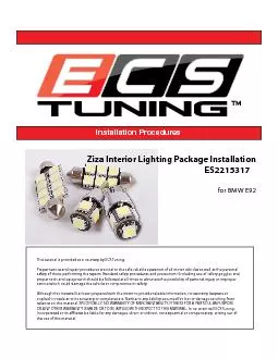 This tutorial is provided as a courtesy by ECS TuningProper service a