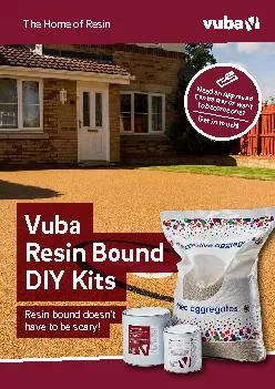 Vuba Resin Bound DIY KitsThe Home of Resin