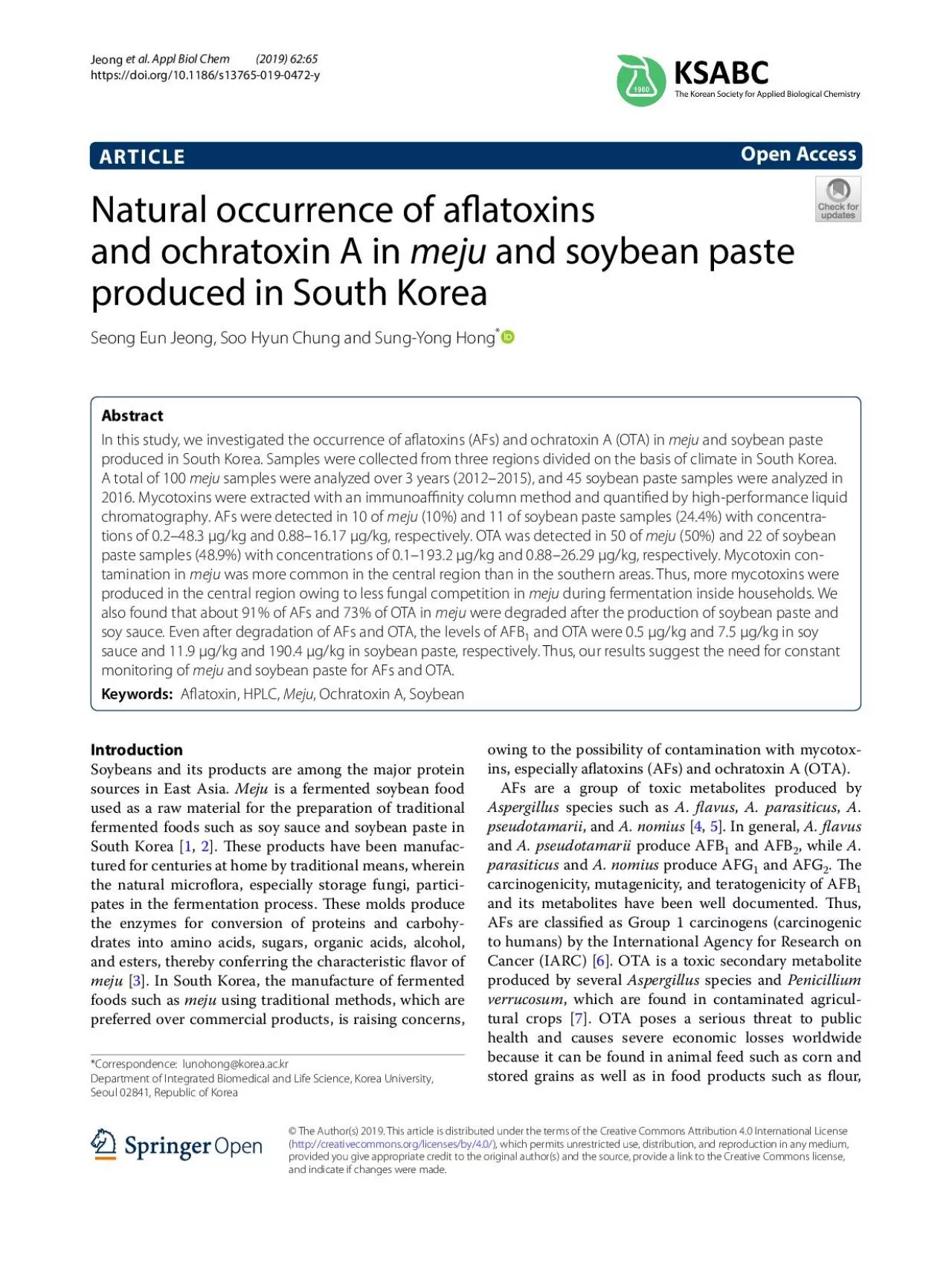 PDF-Page 2 of 11etal Appl Biol Chem 2019 6265