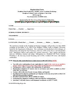 Registration Form