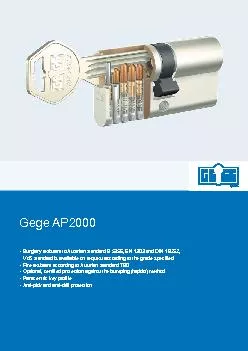 Burglary resistant to Austrian standard B 5356 EN 1303 and DIN 18252