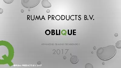 PDF-RUMA PRODUCTS BV