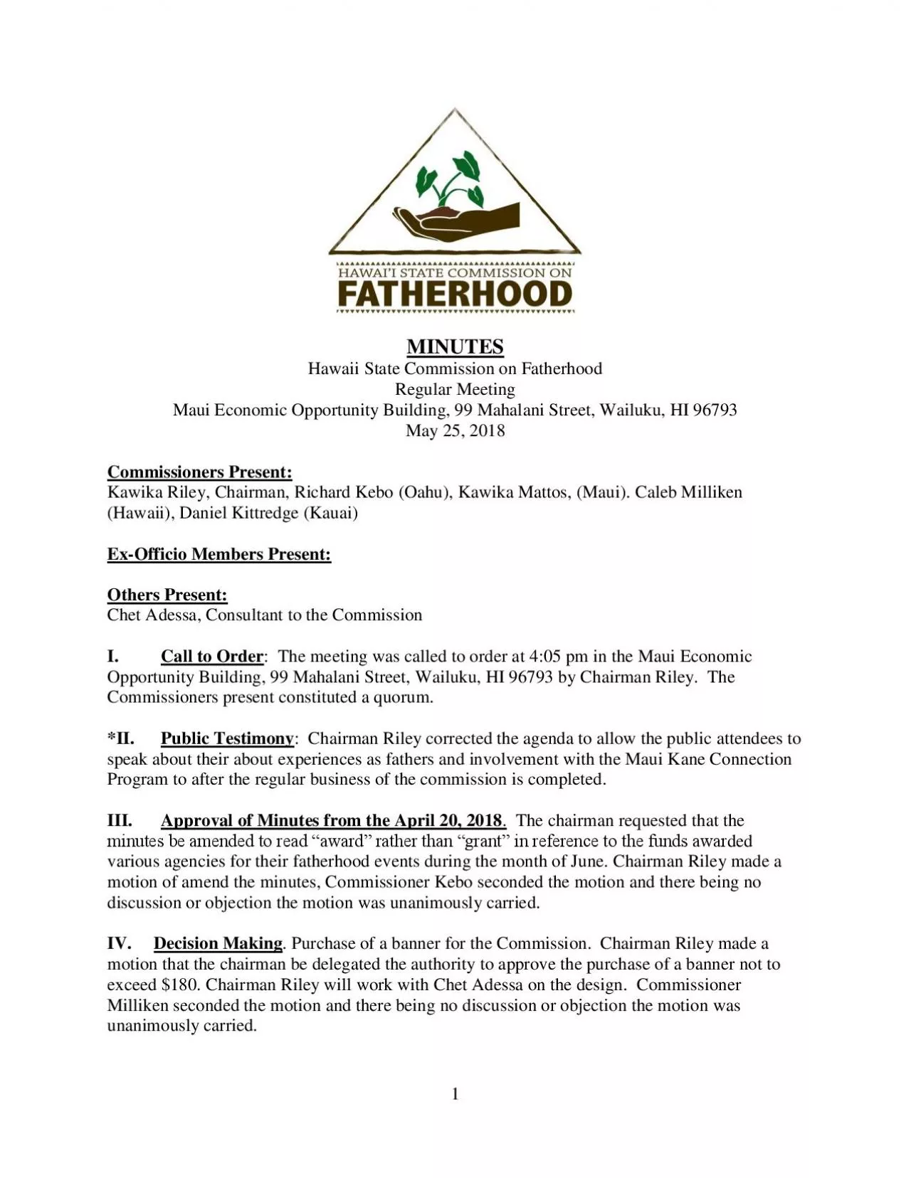 PDF-Hawaii State Commission on Fatherhood