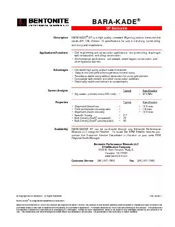 SP Bentonite  Description