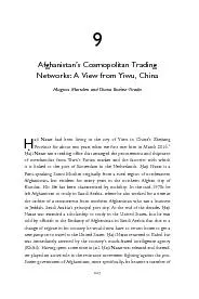 Afghanistan146s Cosmopolitan Trading