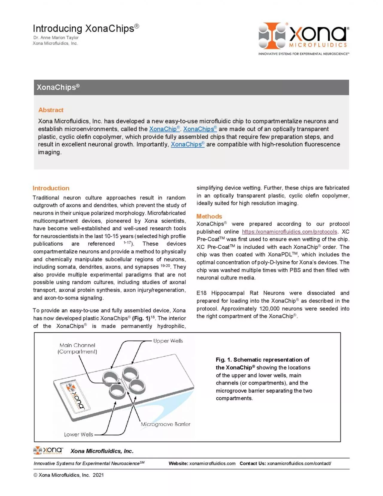 PDF-Xona Microfluidics Inc 2021