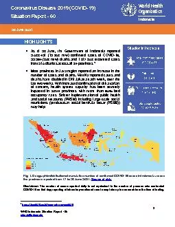 O Indonesia Situation Report