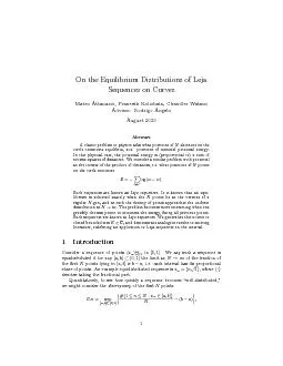 OntheEquilibriumDistributionsofLejaSequencesonCurvesMateoAttanasioPra