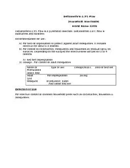 Deltamethrin 25 Flow