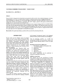 AGRICULTURA TROPICA ET SUBTROPICA