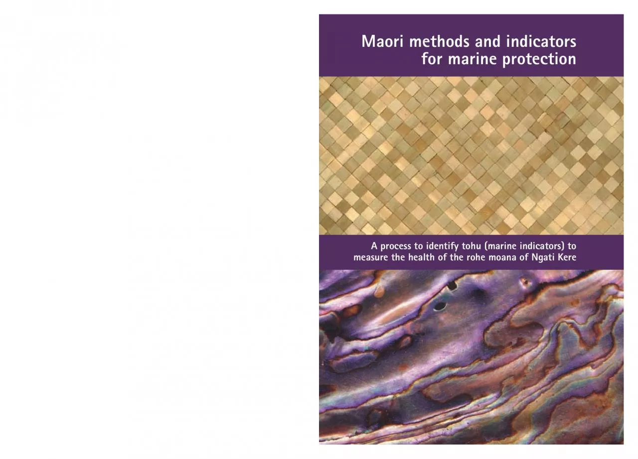 PDF-Maori methods and indicators