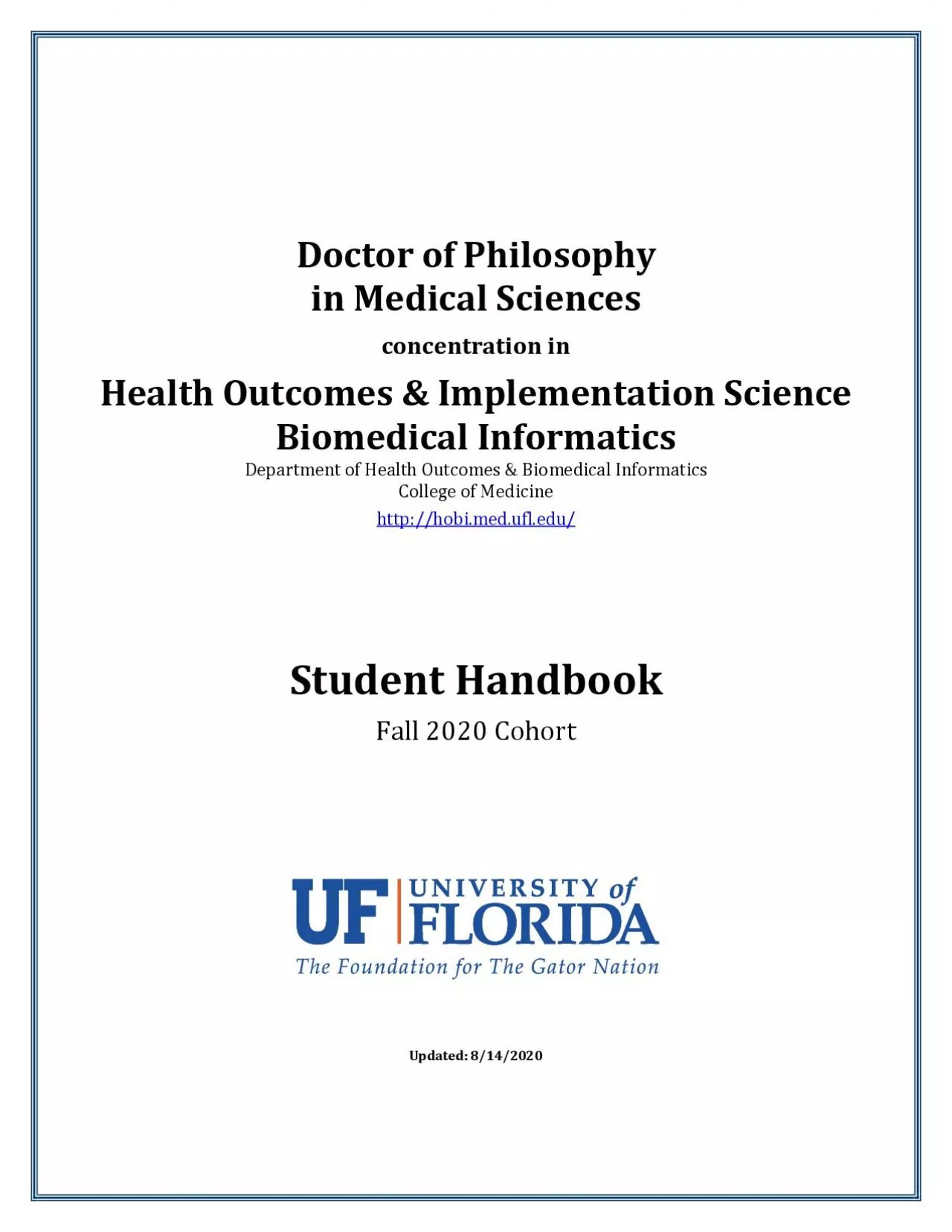 PDF-Doctor of Philosophyin Medical Sciencesconcentration in Health Outcome