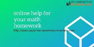 Online help for your math homework