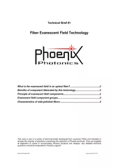 Phoenix Photonics  Evanescent field V