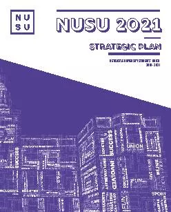 STRATEGIC PLANNEWCASTLE UNIVERSITY STUDENTS UNION2018  2021