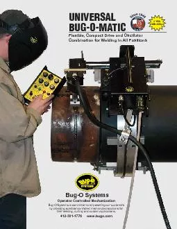 BUGOMATICCombination for Welding in All Positions