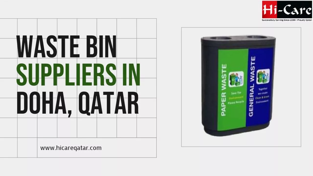 PDF-Garbage Bin|Feminine Bin|Recycle Bin supplier in Doha, Qatar