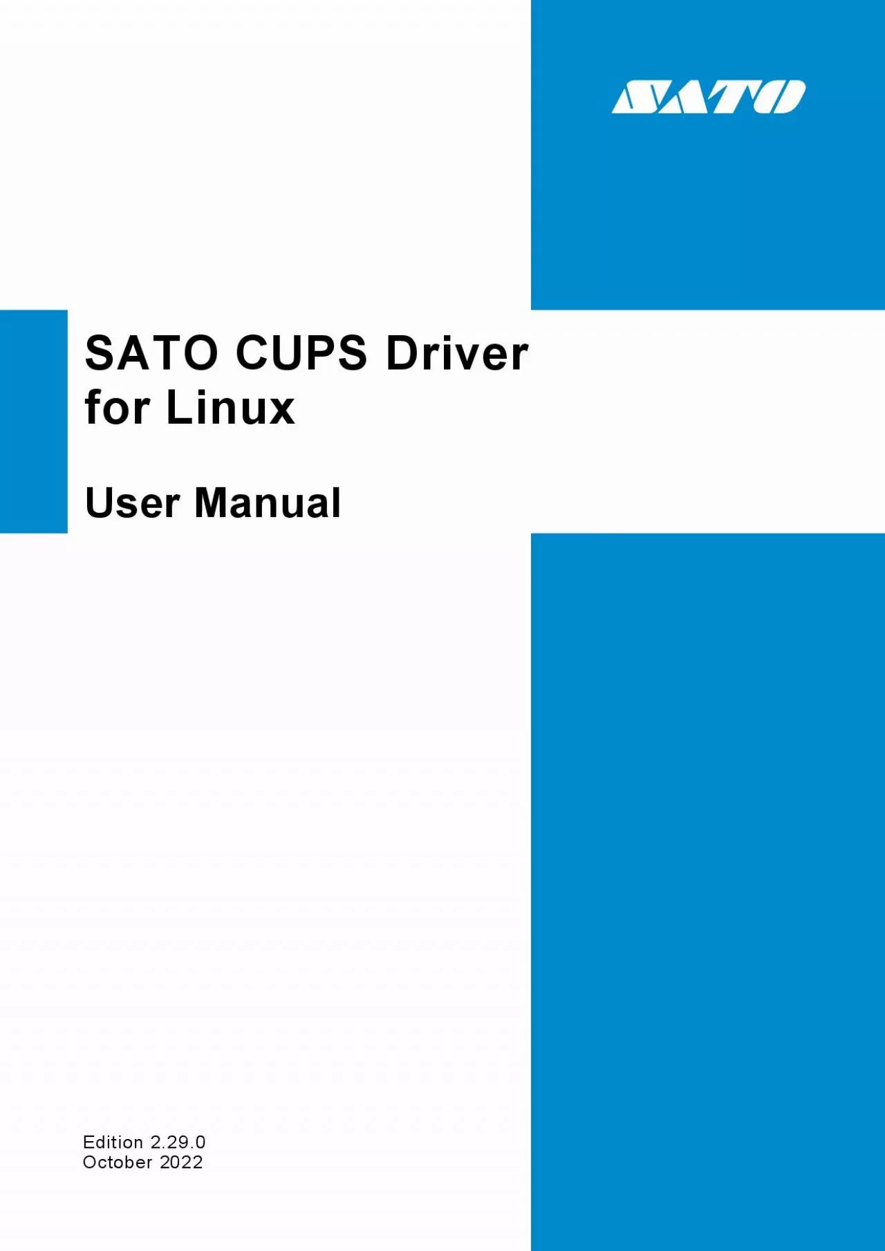 PDF-ATO CUPS Driver for Linuxser Manual