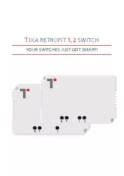 YOUR SWITCHES JUST GOT SMART