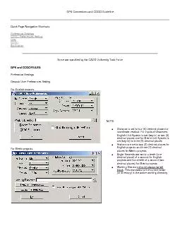 GPK Conventions and COGO Guideline