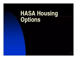 HASA Housing Options
