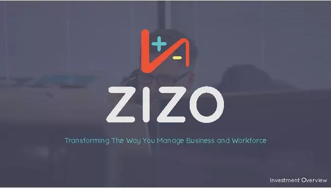 Transforming The Way You Manage Business and WorkforceInvestment Overv