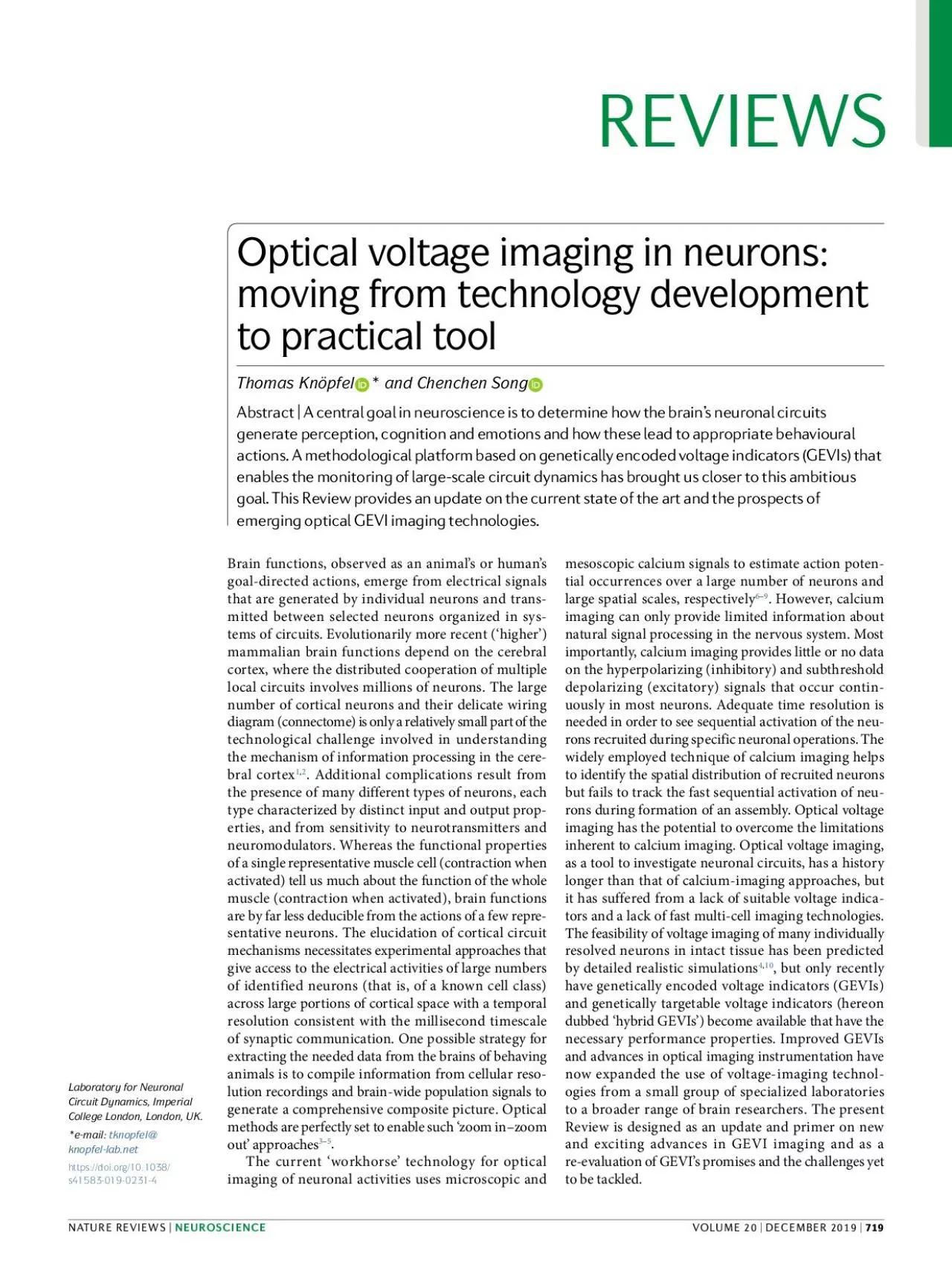 PDF-Brain functions observed as an animals or humans goaldirected acti