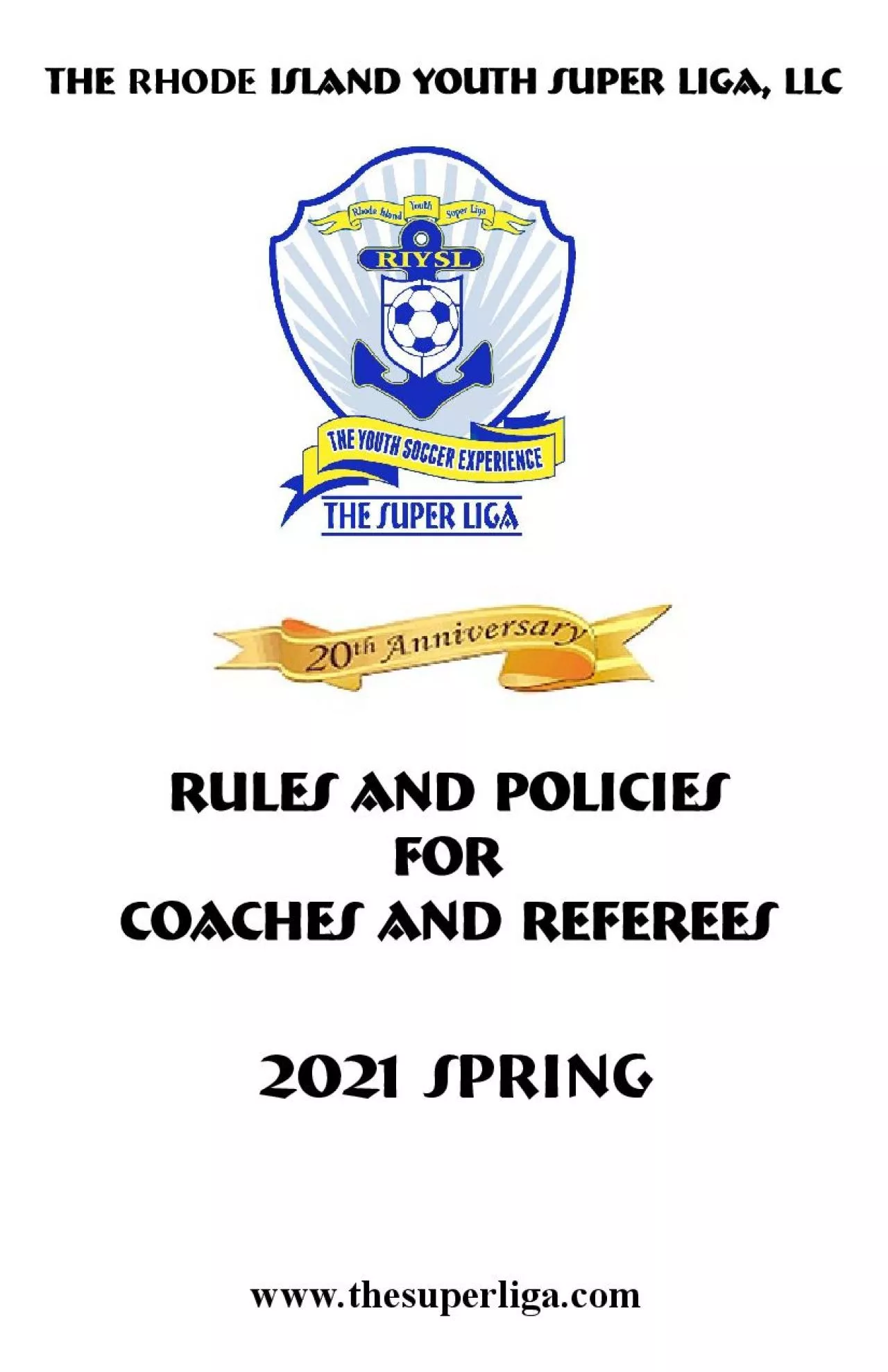 PDF-Island Youth Super Liga LLC